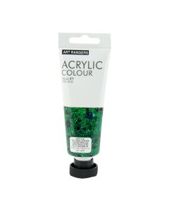 ART RANGER Boja akrilna 75ml green glitter gfp118  art ranger - 91773