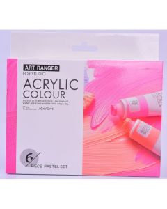 ART RANGER Boja akrilna 6/1 set pastel 6x75ml fea0675-p art ranger - 91777