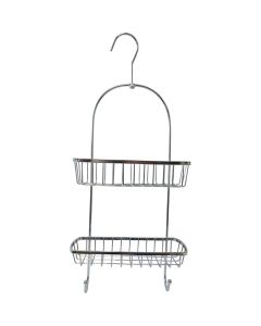 TENDANCE Viseća polica za tuš 22.5x10x55cm, metal/hrom - 9182102