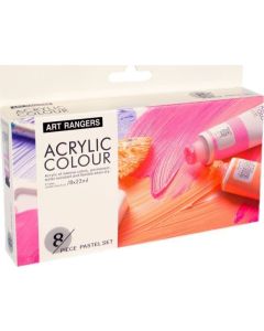 ART RANGER Boja akrilna 8/1 set pastel 8x22ml fea0822-p art ranger - 91825