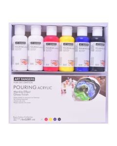 ART RANGER Boja akrilna pouring 6/1 set 6x100ml pma06100r-1 art ranger - 91830-1