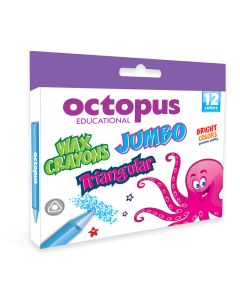OCTOPUS  Voštane boje 12/1 triangular jumbo  unl-1773 - 91838