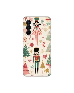 Maska za Samsung A175F Galaxy A17 Vintage Christmas Silikonska Print