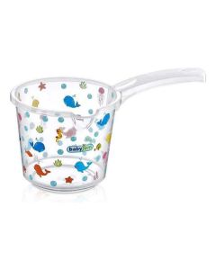 BABYJAM Bokal za kupanje beba - white transparent ocean - 92-14003