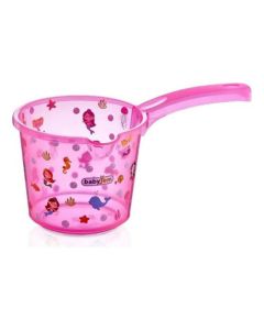 BABYJEM Bokal za kupanje beba Transparent - pink - 92-24002
