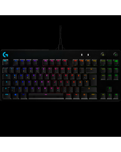 LOGITECH G PRO TKL Corded Mechanical Gaming Keyboard - BLACK - US INT'L - USB - CLICKY - 920-009392
