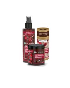CENTIFOLIA Set za tamnu kosu (šampon + maska za kosu + sprej za zaštitu kose)