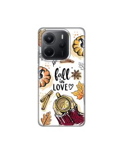 Maska za Xiaomi Redmi Note 14 4G (SRB) Fall in Love Silikonska Print - 8021145