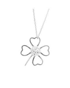 Srebrna ogrlica sa Swarovski kristalima 92300368 CR