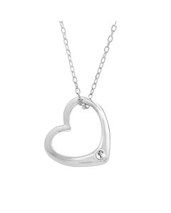 Srebrna ogrlica sa Swarovski kristalima  92300371 CR