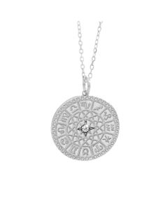 Srebrna ogrlica sa Swarovski kristalima 92300399 CR - 091162236