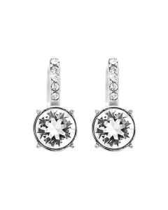 Srebrne minđuše sa Swarovski kristalima 92400385 CR