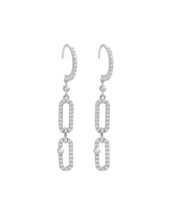 Srebrne minđuše 92400412 CR