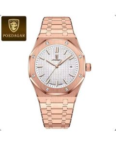 924 Poedagar muški sat rg beli