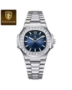 925 Poedagar muški sat plavi