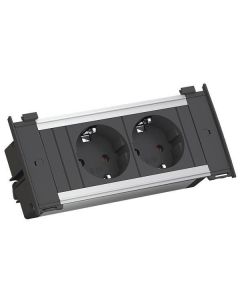 BACHMANN Napojni modul KAPSA, 2 x šuko sa kablom, 2m - 927.200