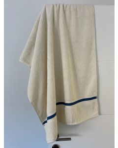 VIKTORIJA Peškir Stock Blue stripe 75x140cm - VLK000929-bluestrip
