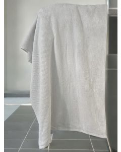 VIKTORIJA Peškir Stock Bela boja 75x140cm C6 - VLK000953-belabojac6