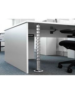 BACHMANN Flexi kanalica Premium set, vertikalna 70x35x750mm, srebrna - 930.050