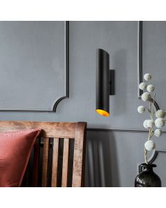 OPVIQ Zidna lampa Cut 11820, crna/zlatna