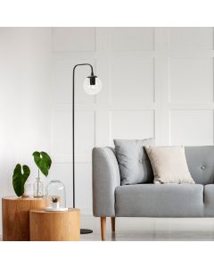 OPVIQ Podna lampa Viran 10960, crna