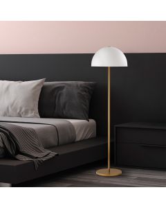 OPVIQ Podna lampa Mixed 11514, bela/zlatna