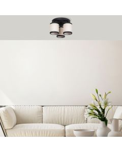 OPVIQ Plafonjera Way 11626, crna/bela
