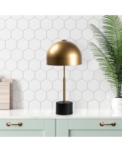 OPVIQ Stona lampa Mixed 11496, zlatna/crna