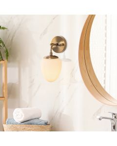 OPVIQ Zidna lampa Ns 10675, zlatna/bela