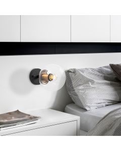 OPVIQ Zidna lampa Atmaca 10225, crna