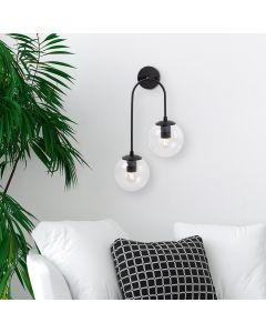 OPVIQ Zidna lampa Jewel 10570, crna/providna