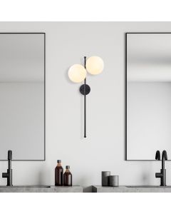 OPVIQ Zidna lampa Fazli 10420, crna/bela