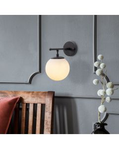OPVIQ Zidna lampa Roe 10715, crna/bela