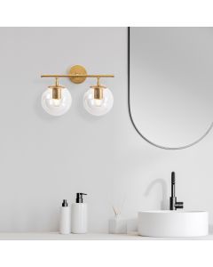 OPVIQ Zidna lampa Roe 10730, zlatna/providna