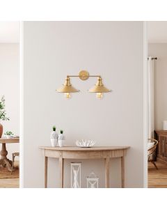 OPVIQ Zidna lampa Conical 12191, zlatna