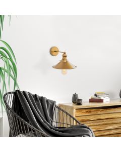 OPVIQ Zidna lampa Conical 12196, zlatna