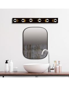 OPVIQ Zidna lampa Mirro 12235, crna