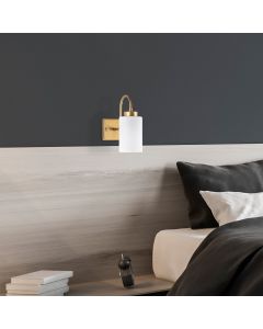 OPVIQ Zidna lampa Duzsuz 13140, zlatna/bela
