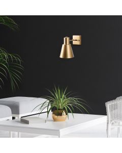 OPVIQ Zidna lampa Funnel 13091, zlatna