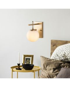 OPVIQ Zidna lampa Zahar 13110, bela/zlatna