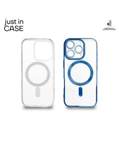 JUST IN CASE 2u1 Extra case MAG MIX paket za iPhone 16 Pro, plava - MAG117BL