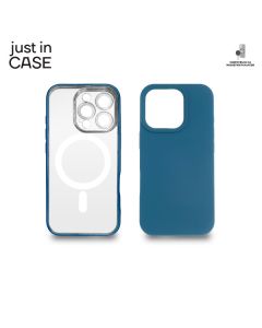JUST IN CASE 2u1 Extra case MAG MIX PLUS paket za iPhone 16 Pro, plava - MAGPL117BL