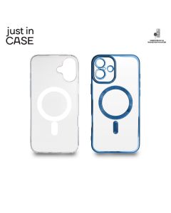 JUST IN CASE 2u1 Extra case MAG MIX paket za iPhone 16 Plus, plava - MAG118BL
