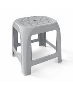 SANJA IPPI Plastična hoklica H36, srebrna