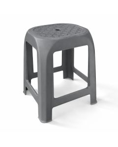 SANJA IPPI Plastična hoklica H46, srebrna