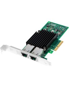 E-GREEN Ethernet PCI-Express x4 kontroler 2-port 10 Gigabit