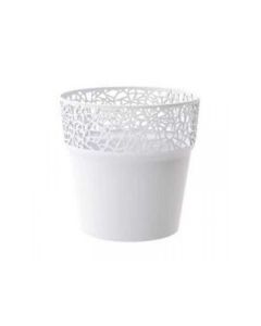 Prosperplast DTRE175-S449 Saksija Tre 18x18cm bela - 95060