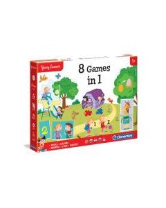 CLEMENTONI Mali istraživači igre 8 u 1 - 95078