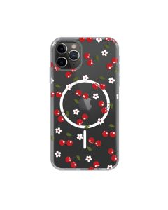 Maska za iPhone 11 Pro 5.8 Cute Cherries Print Magsafe - 8021024