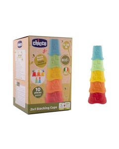 CHICCO Igračka Eco kupovi za slaganje - 95677-1